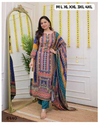 Aiwa Ladies Designer Printed Suits-TA1135