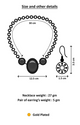 Aiwa Special Womens Jewellery Choker Necklaces Temple Jewelry-TA1003
