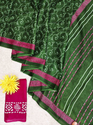Aiwa Soft Pure Cotton Ajrakh Block Print Saree-TA1027