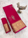 Aiwa Kanchipuram Organza Sequin Saree Collection Red-TA1071