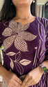 Aiwa Premium Jaipuri Cotton Kurti Set Collection Purple-TA1079
