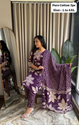 Aiwa Premium Jaipuri Cotton Kurti Set Collection Purple-TA1079