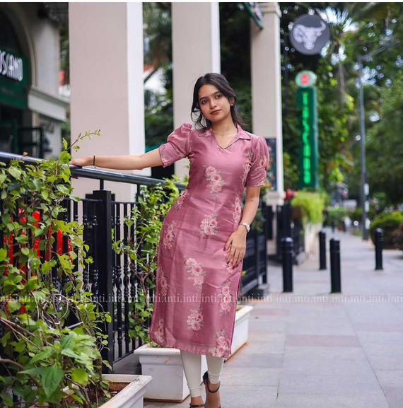 Aiwa Casual & Fancy Digital Printed Kurtis-TA1101