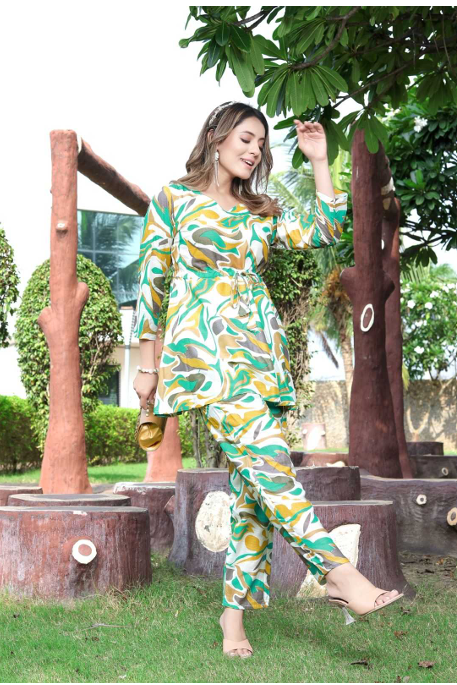 Aiwa Rosebery Western Wear Co-Ord Set-TA1109